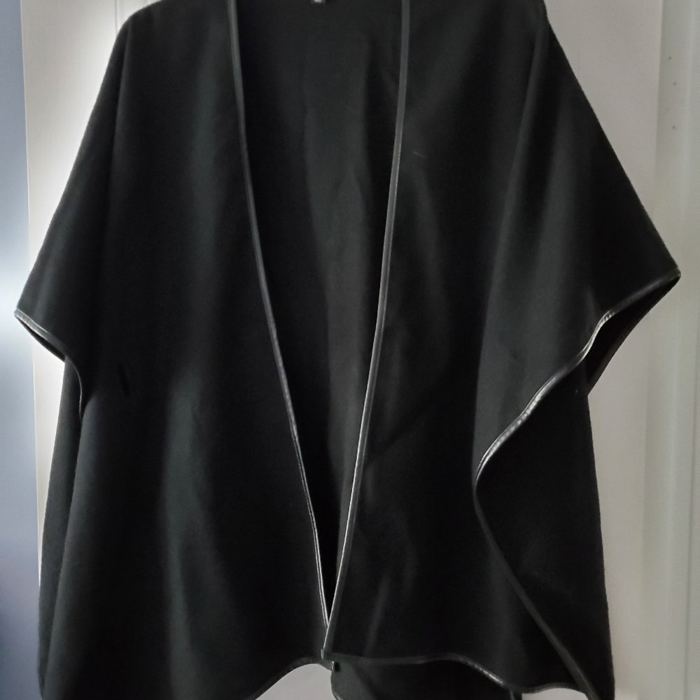 Ann Taylor Black Cape